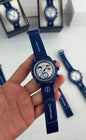 Ome_ga moon swatch all working chronograph Watch