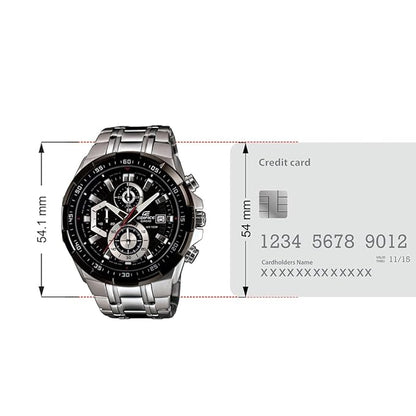 Black Dial Silver Colour Luxurious Analog Watch For Men
