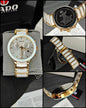 Ra_do Centrix Premium Chronograph gold white Watch for Men