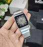 RA_DO SQUARE WRIST WATCH  SILVER GRAY DIAL