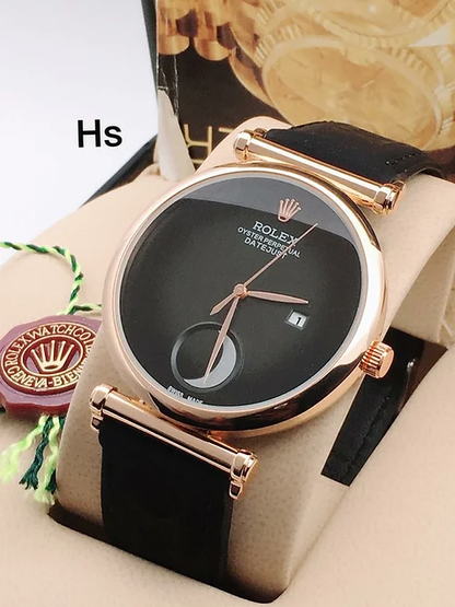 RLX moon Black Dial Analog Men Watch