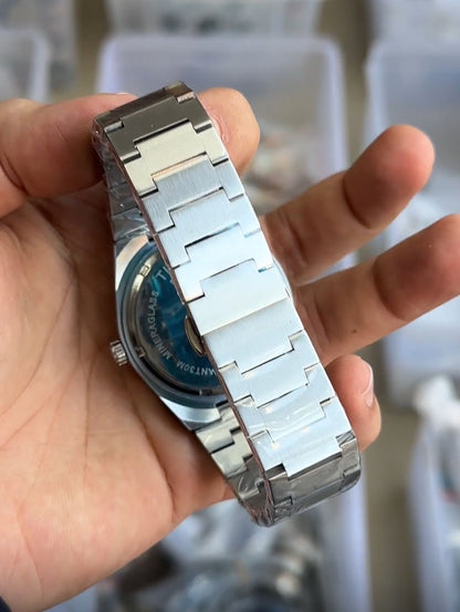 Skyblue Dial Silver Belp Luxurious Prx Watch For Men